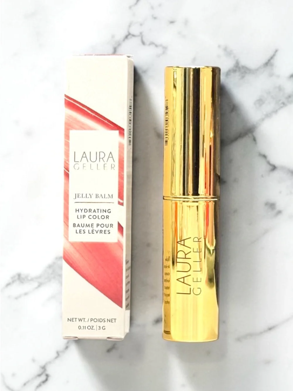 Laura Geller Jelly Balm Hydrating Lip Color Brick House Sheer Balm 3g